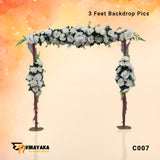 Floral Backdrop Stand