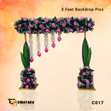 Floral Backdrop Stand