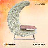 36 Inch Decorated Half Moon Backdrop