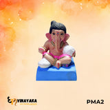 PMA2 - 6 Inch Eco Friendly Ganesha Idol