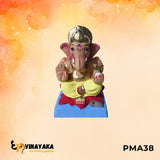 PMA38 - 6 Inch Eco Friendly Ganesha Idol