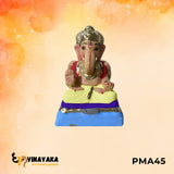 PMA45 - 6 Inch Eco Friendly Ganesha Idol