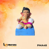 PMA48 - 6 Inch Eco Friendly Ganesha Idol