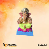 PMA70 - 6 Inch Eco Friendly Ganesha Idol