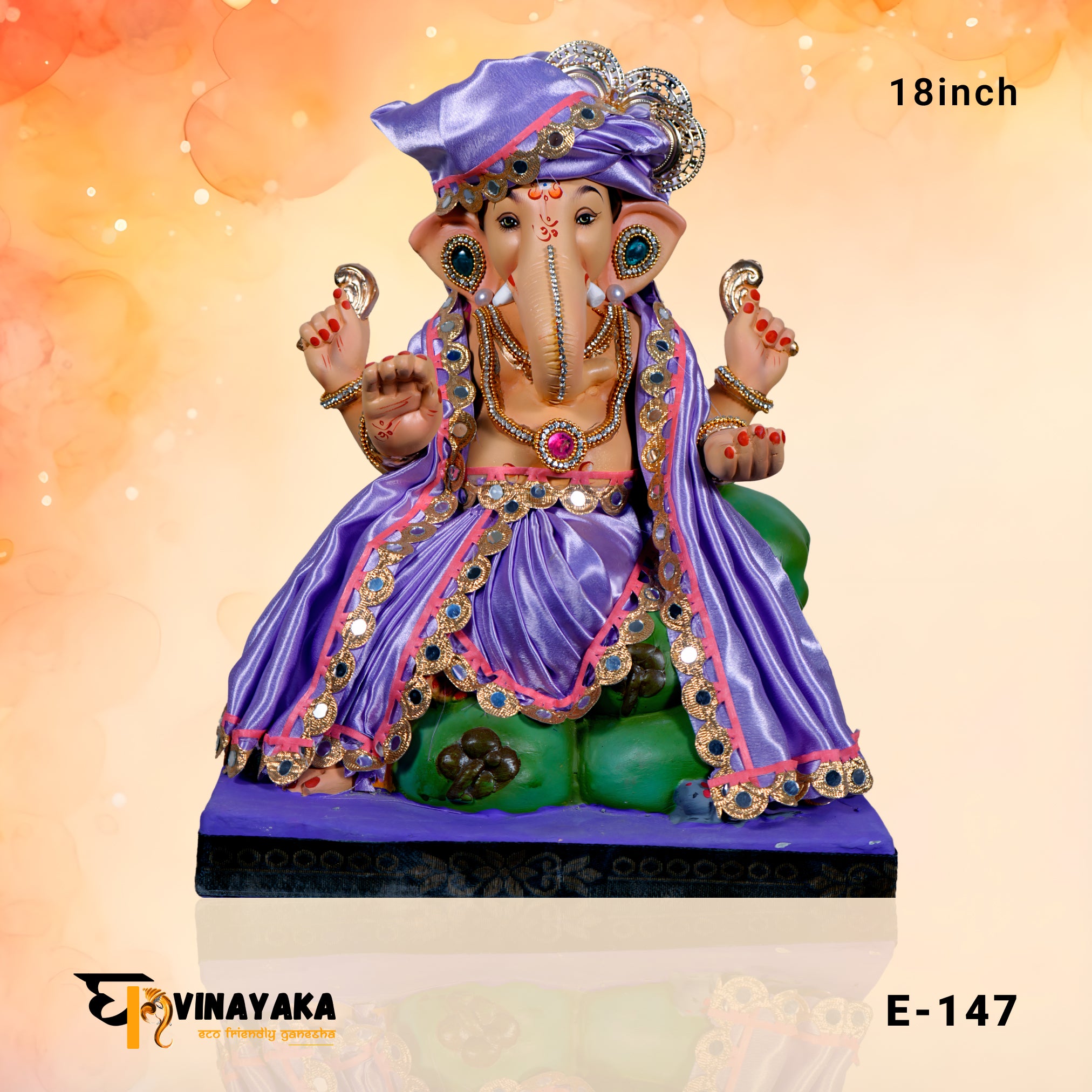 PM043 18-Inch (Eco friendly Ganpati)