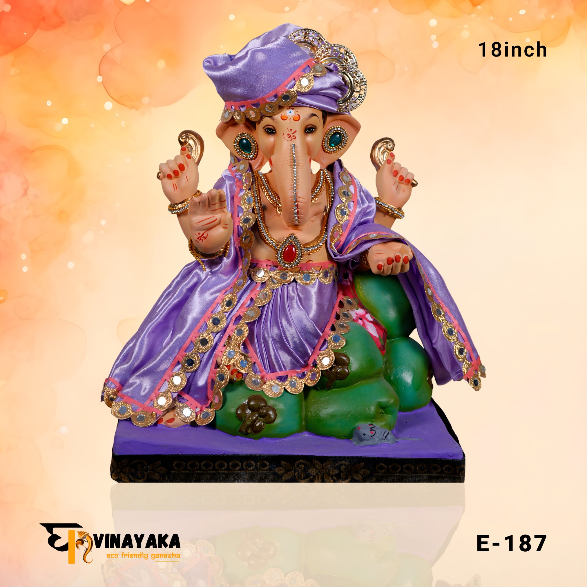 PM043 18-Inch (Eco friendly Ganpati)