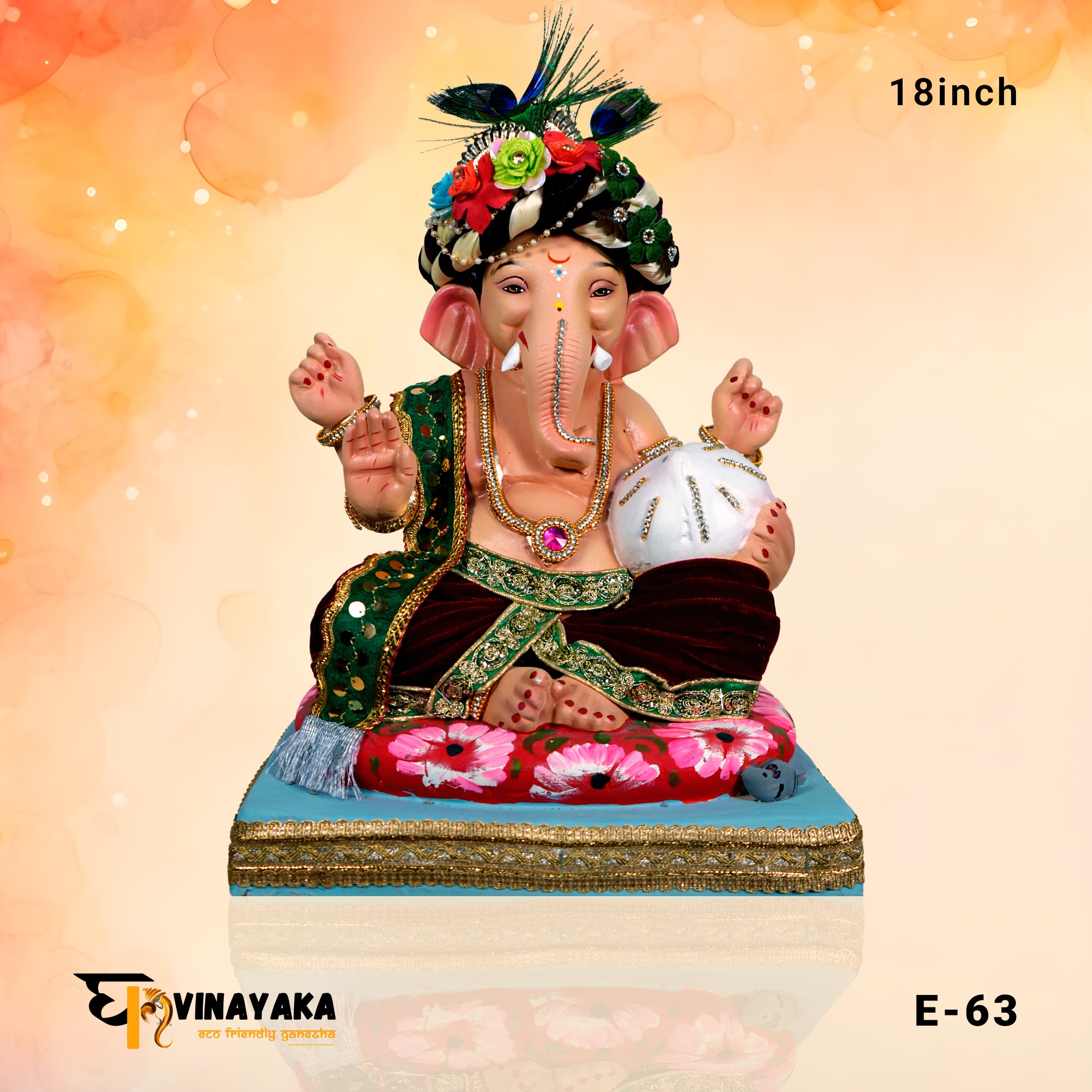 PM042 18-Inch (Eco friendly Ganpati)