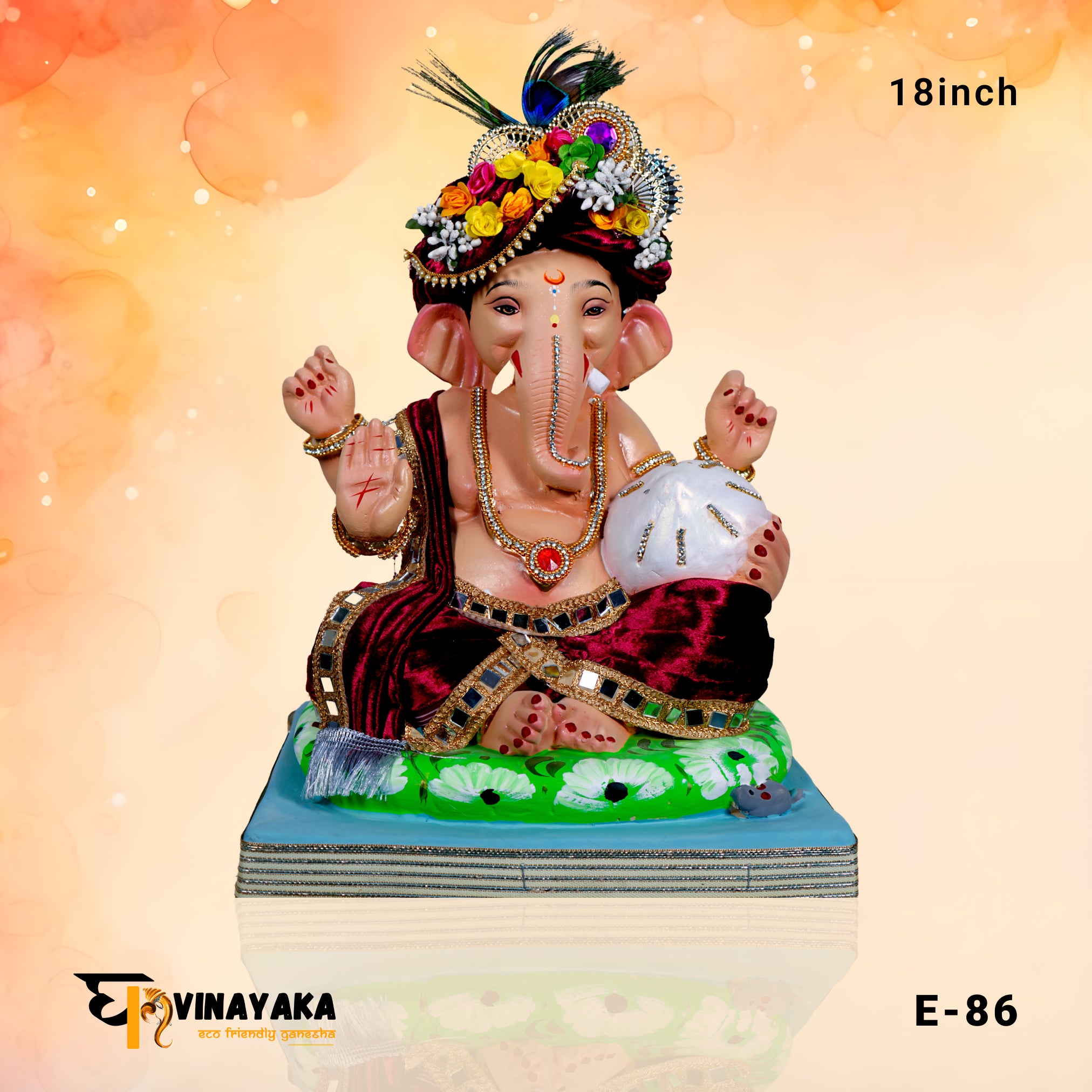 PM042 18-Inch (Eco friendly Ganpati)
