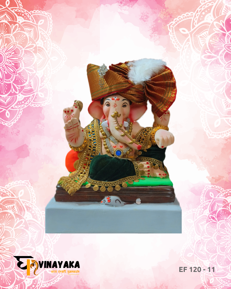 Ganesha EF120-11 (12 Inch) (Eco-Friendly Ganpati)