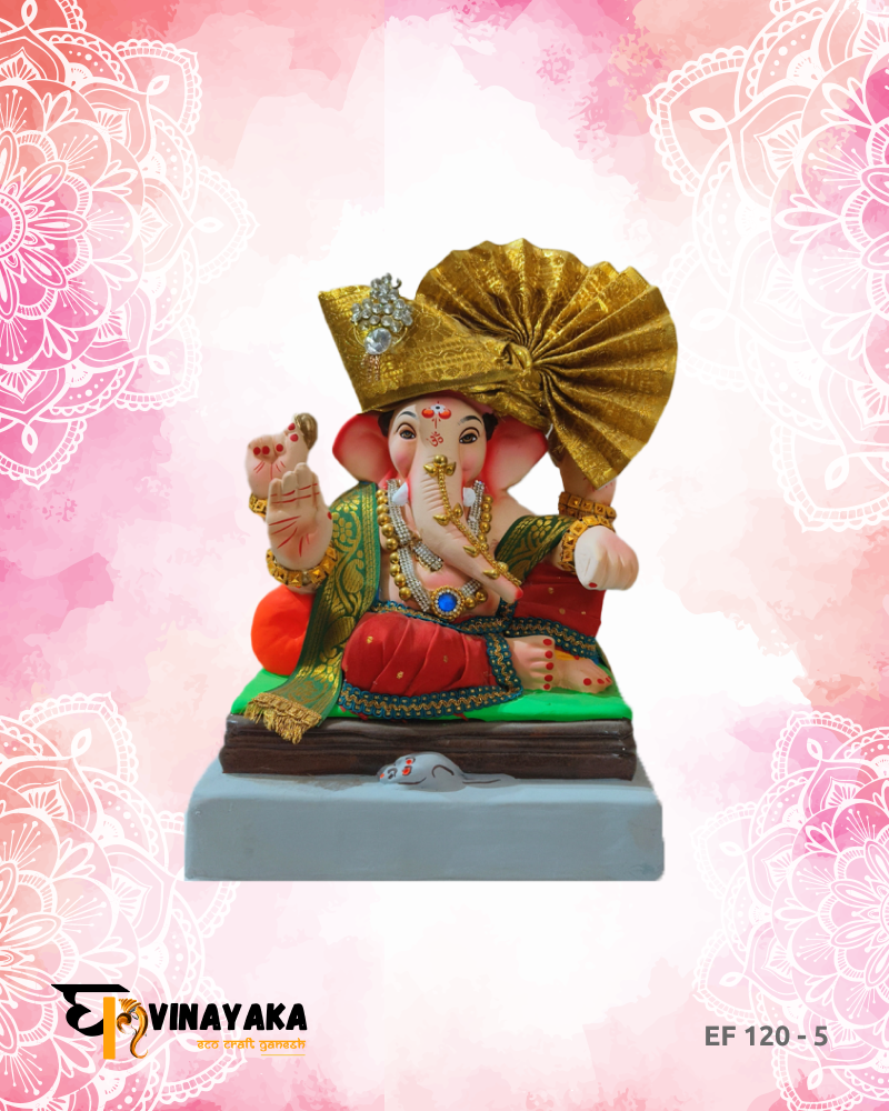 Ganesha EF120-5  (12 Inch) (Eco-Friendly Ganpati)