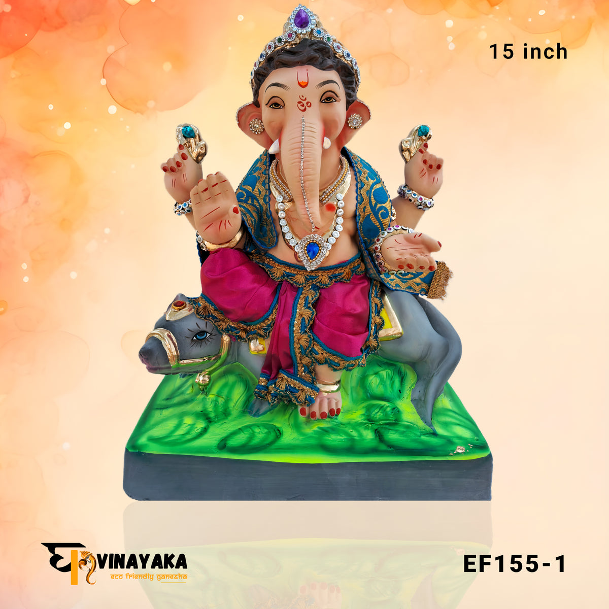 EF155 15-Inch (Eco-Friendly Ganapati)