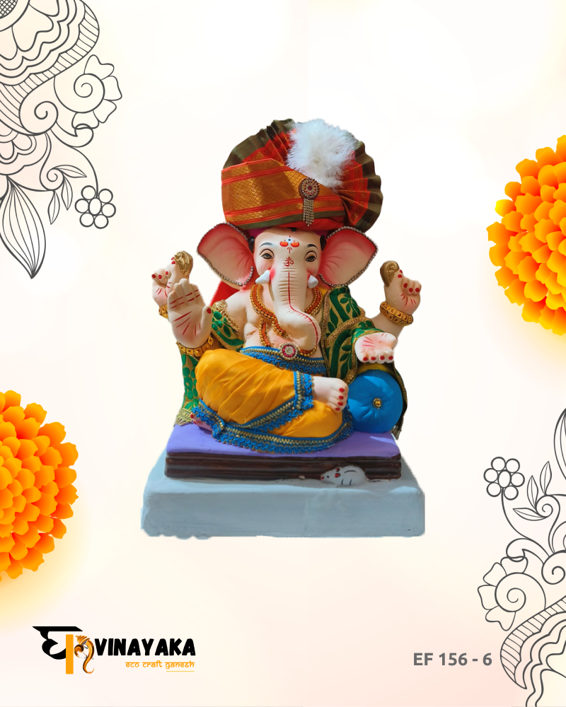 Ganesha EF156-6 (15 Inch) (Eco-Friendly Ganesha)