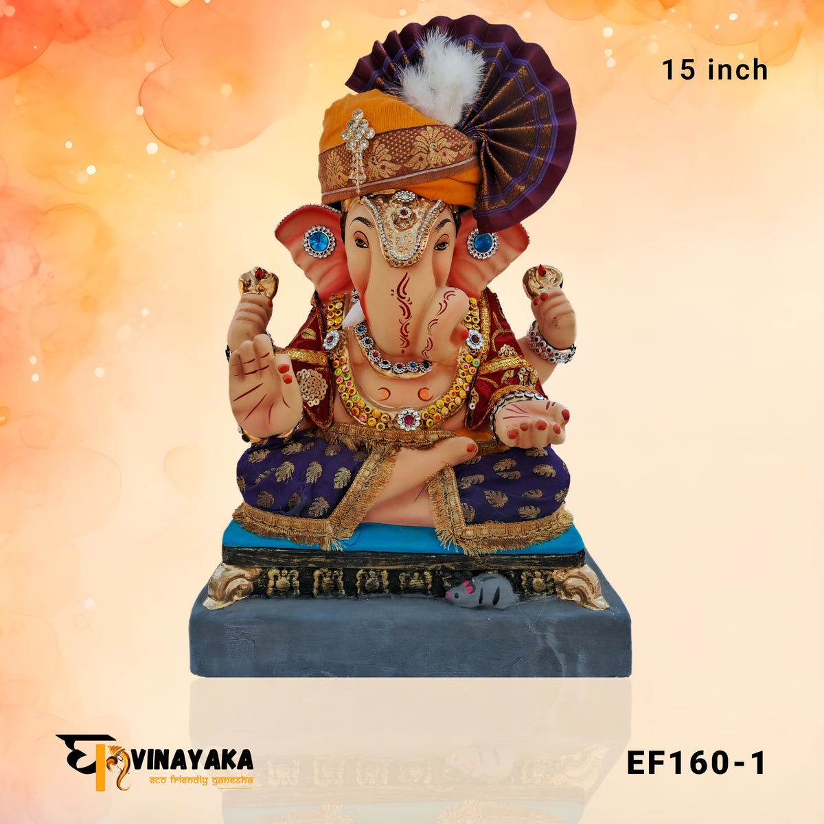 EF160 15-Inch (Eco-Friendly Ganapati)