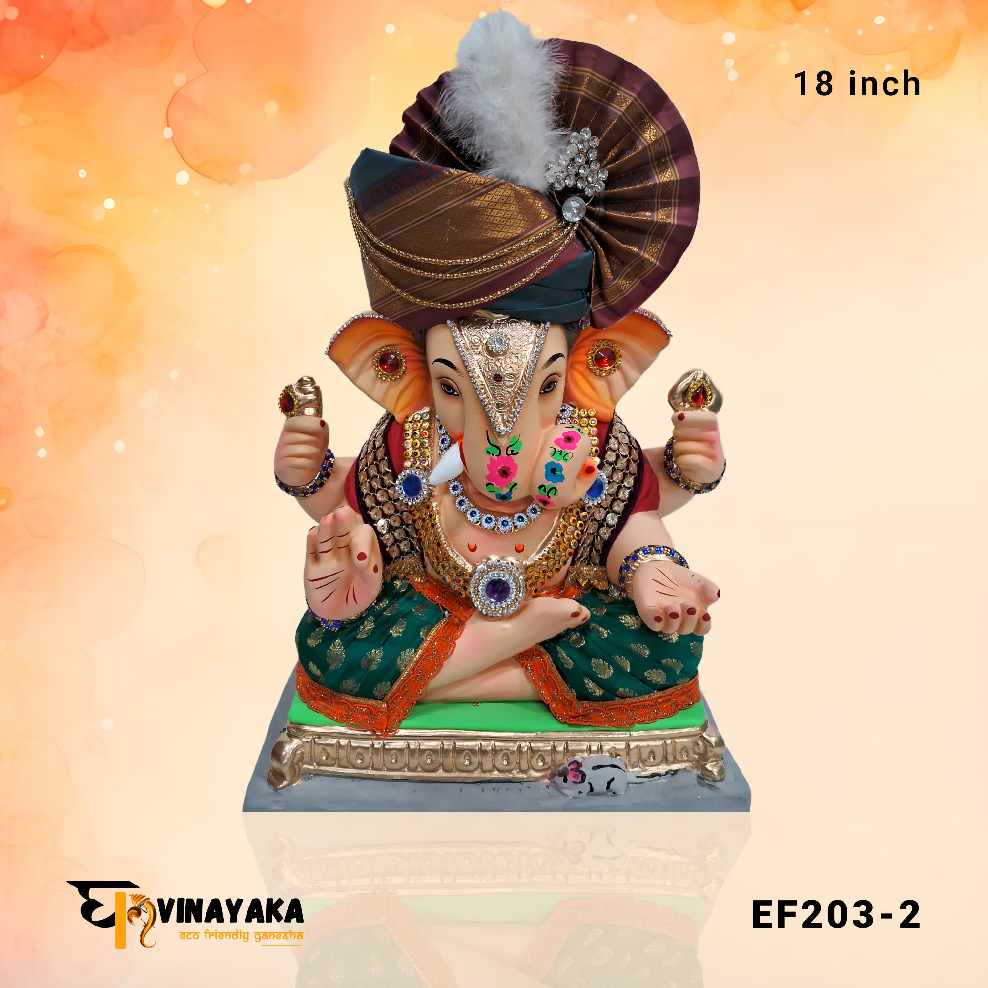 EF203 18-Inch (Eco-Friendly Ganesha)