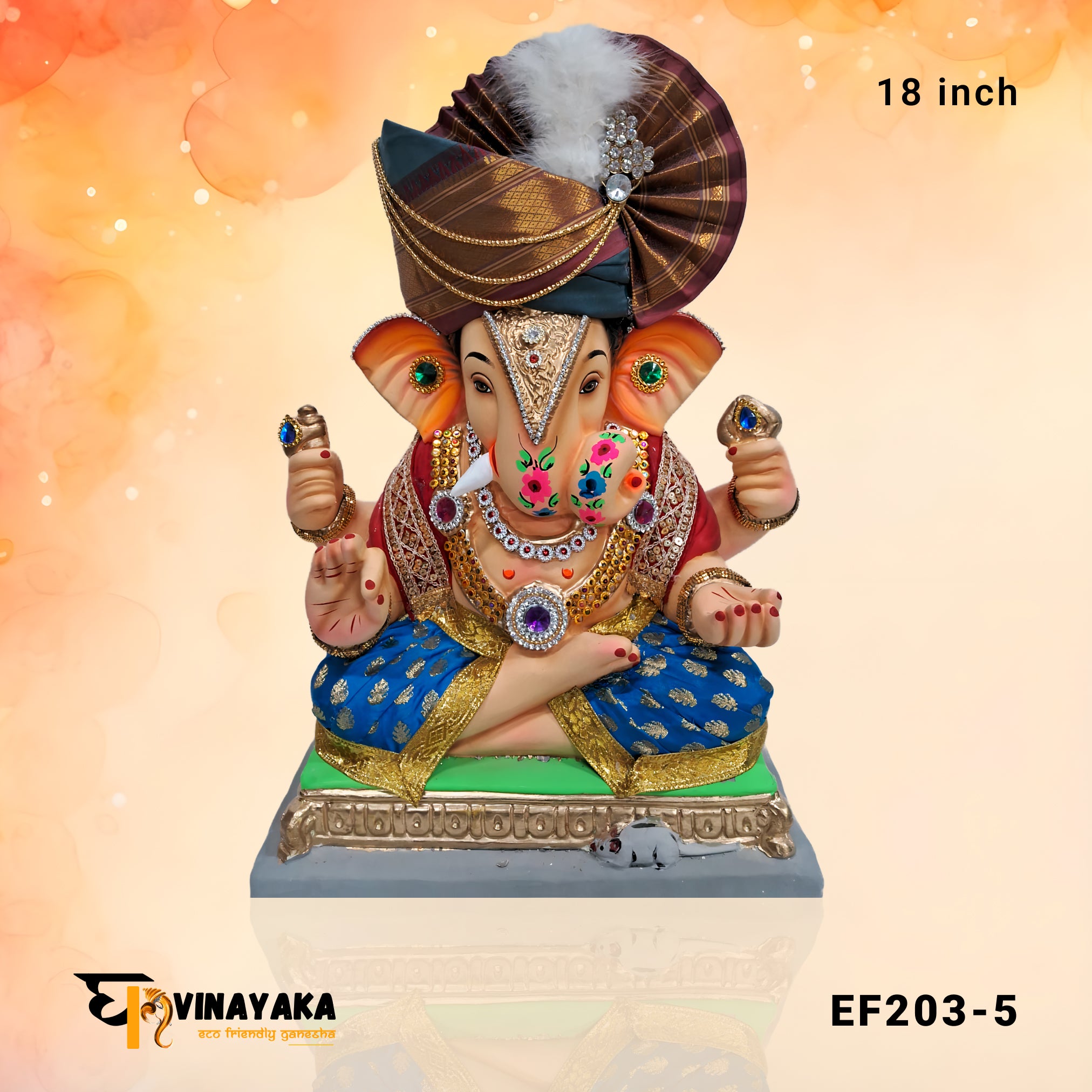 EF203 18-Inch (Eco-Friendly Ganesha)