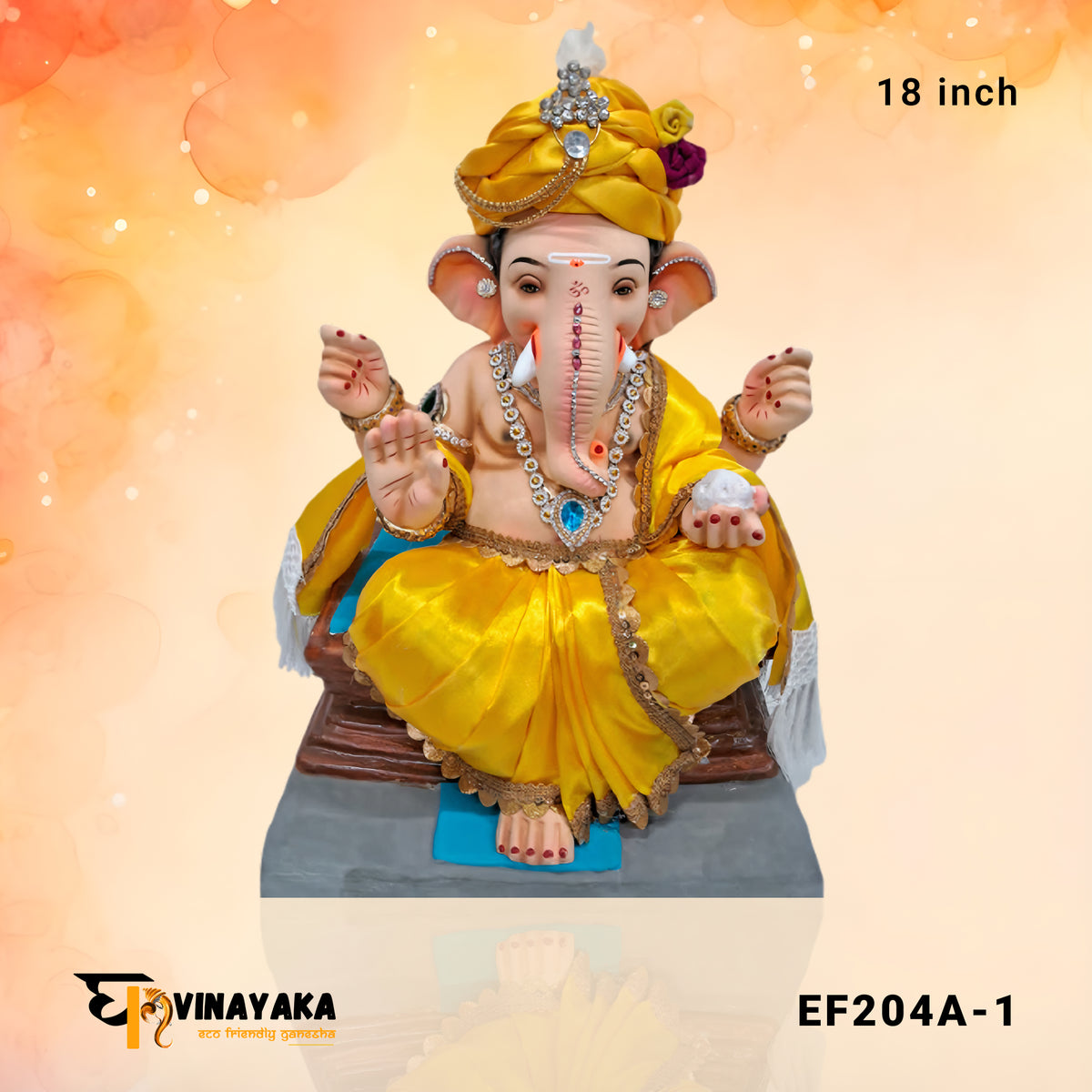 EF204A  18-Inch (Eco-Friendly Ganesha)