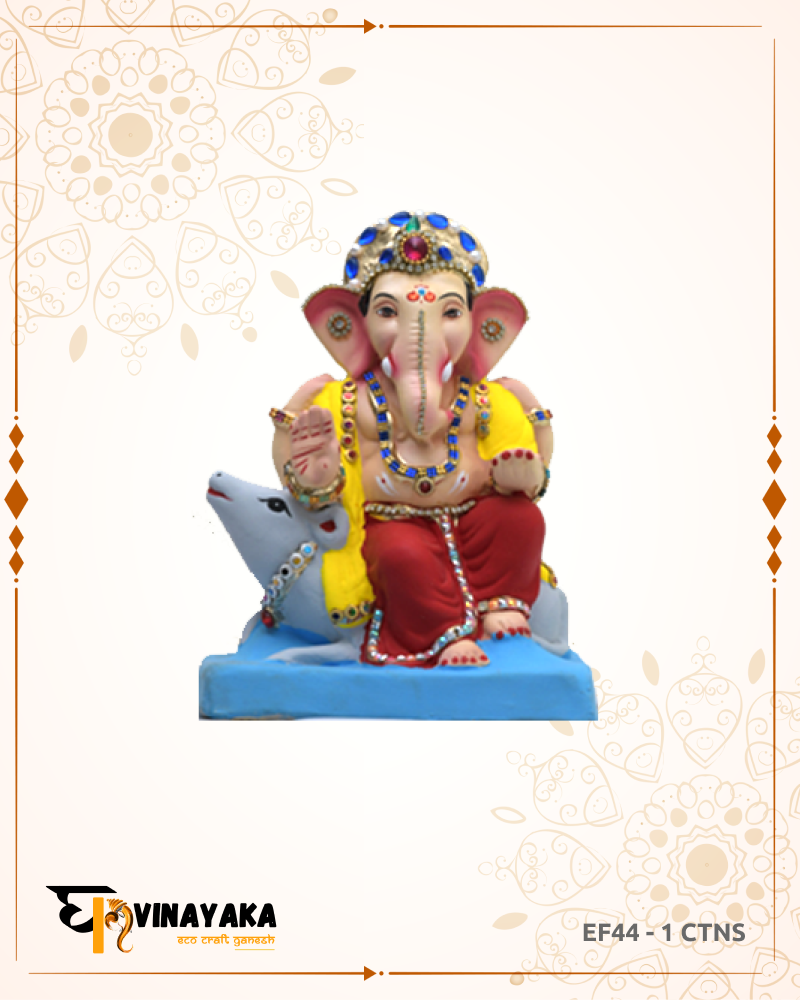 Ganesha EF44 (8 Inch) (Eco-Friendly Ganpati)