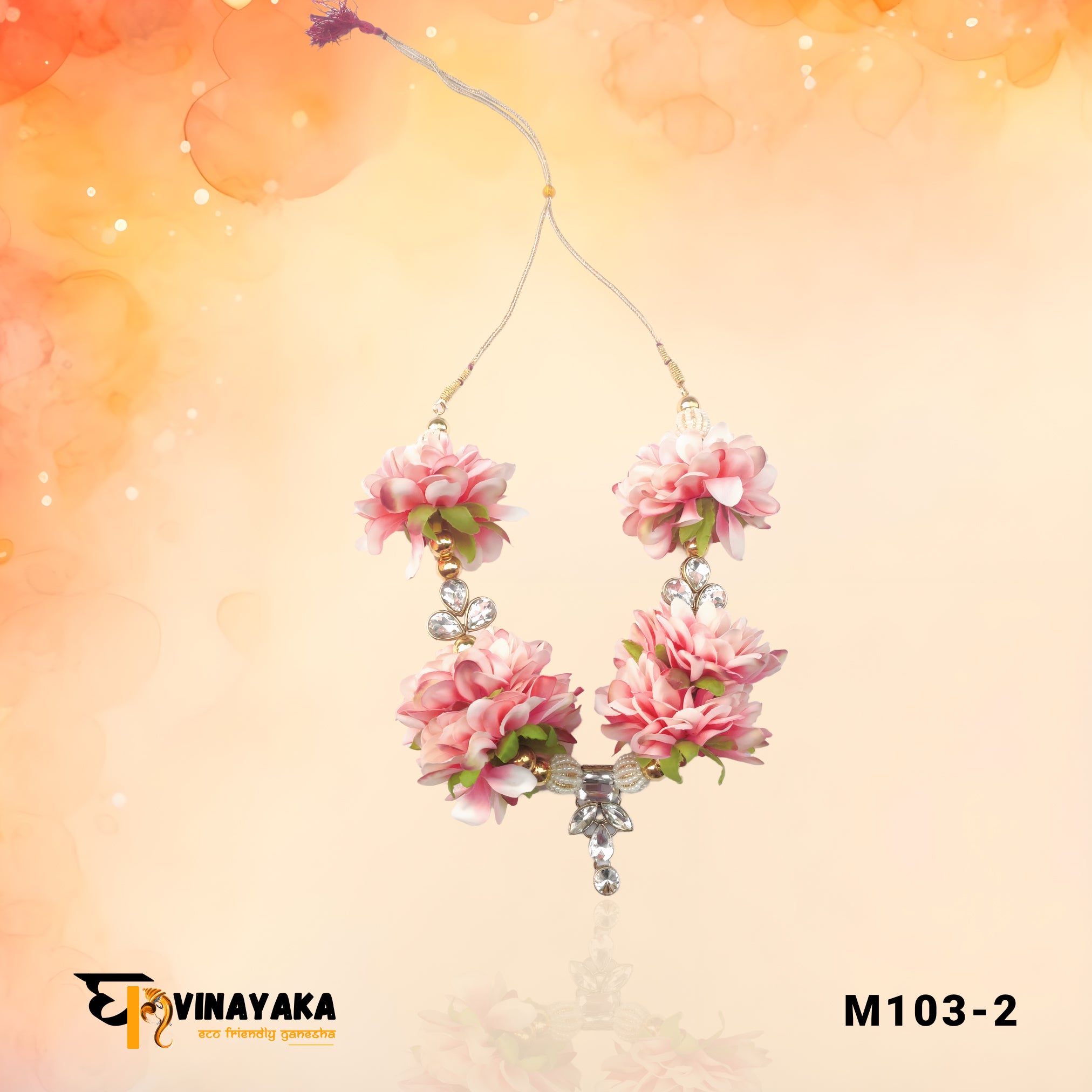 10 inch Floral Mala
