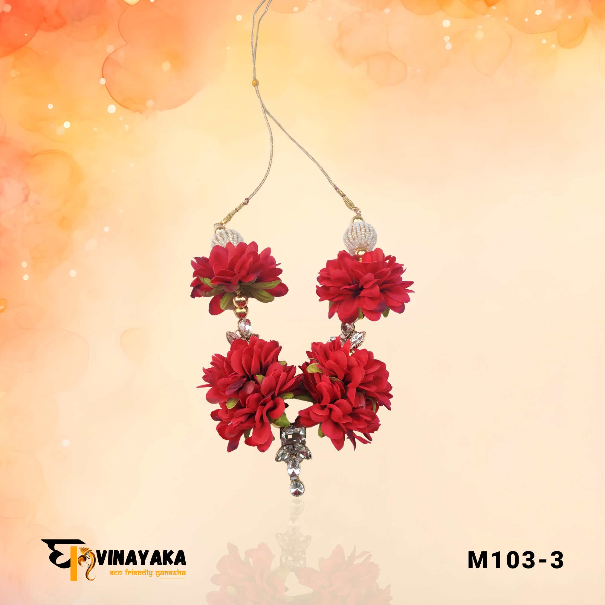 10 inch Floral Mala