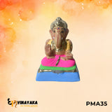 PMA35 - 6 Inch Eco Friendly Ganesha Idol