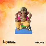 PMA43 - 6 Inch Eco Friendly Ganesha Idol