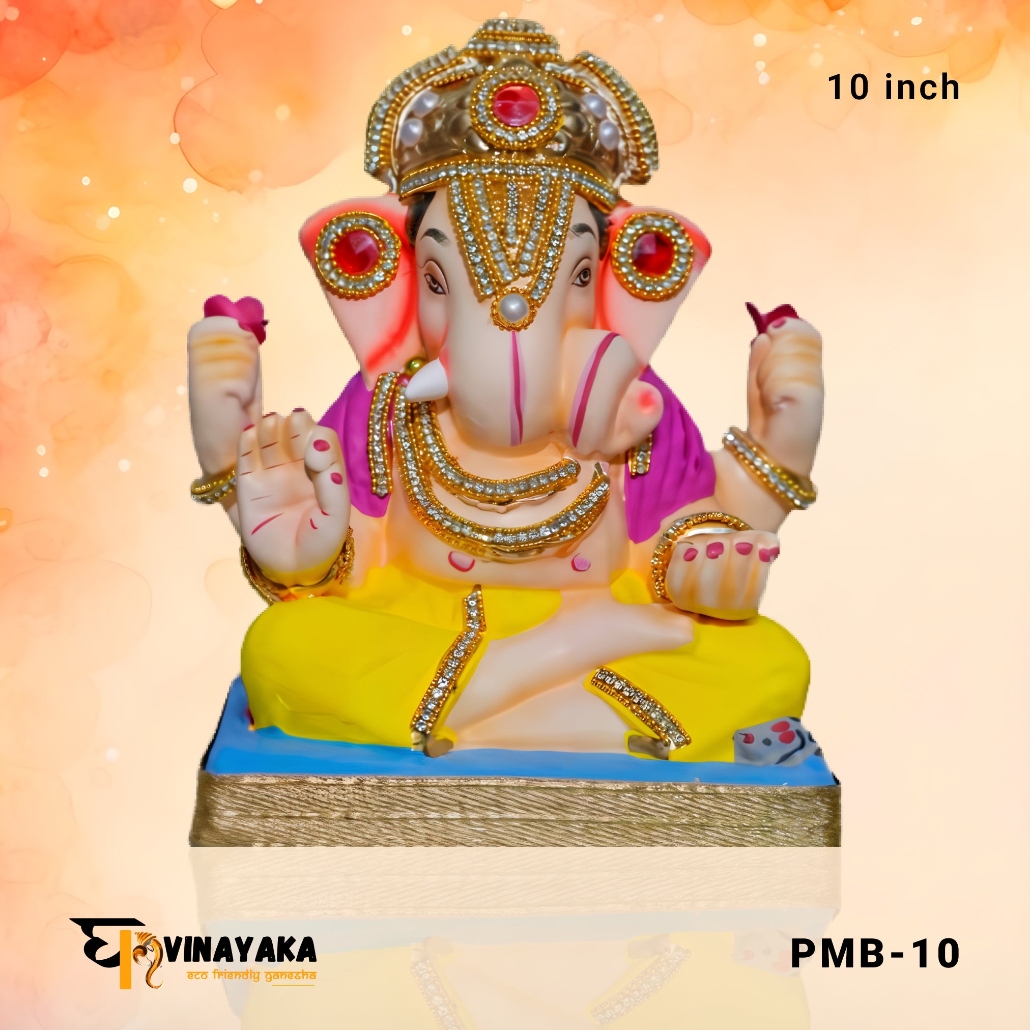 PM002 10 Inch (Eco-Friendly Ganapati)