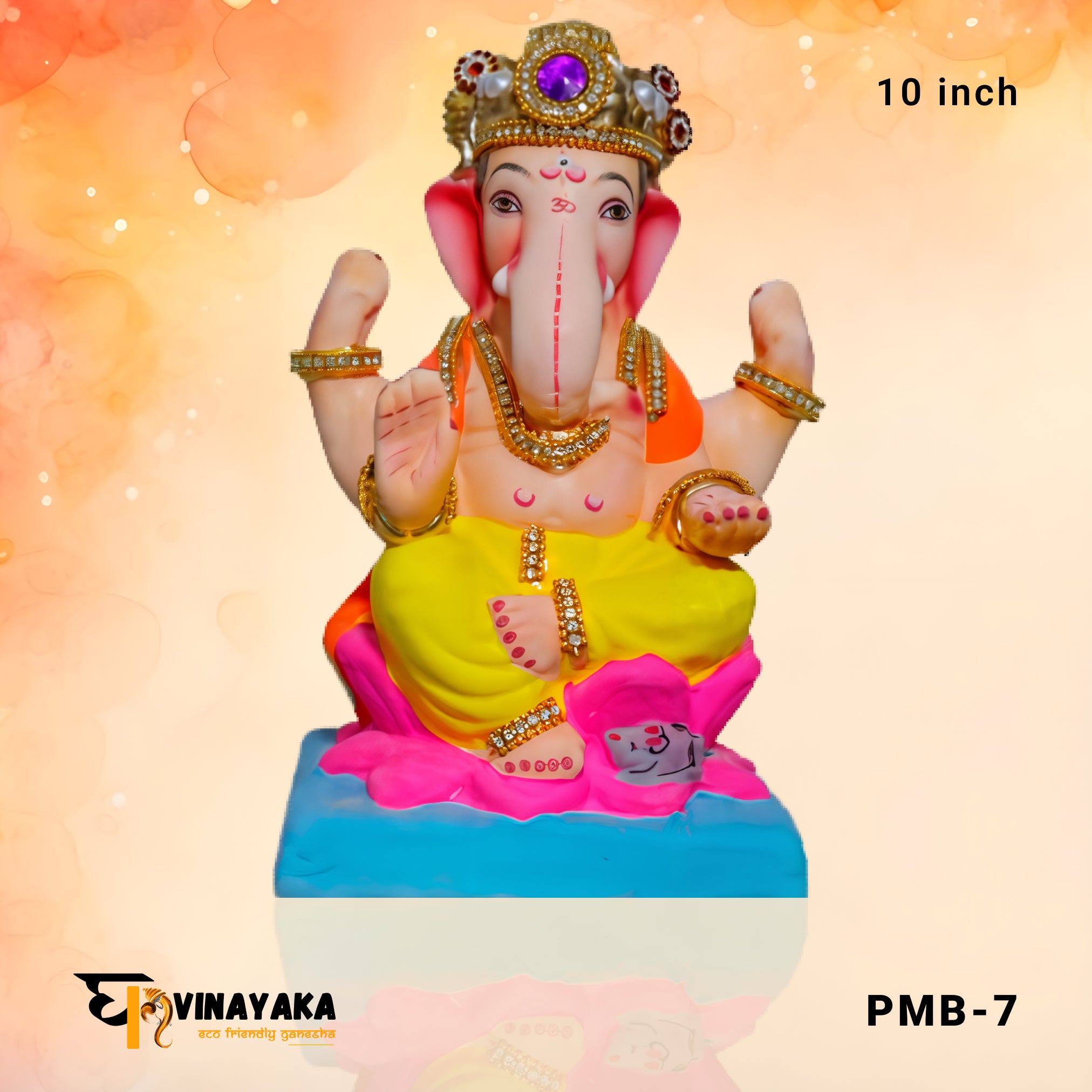 PM003 10 Inch (Eco-Friendly Ganapati)