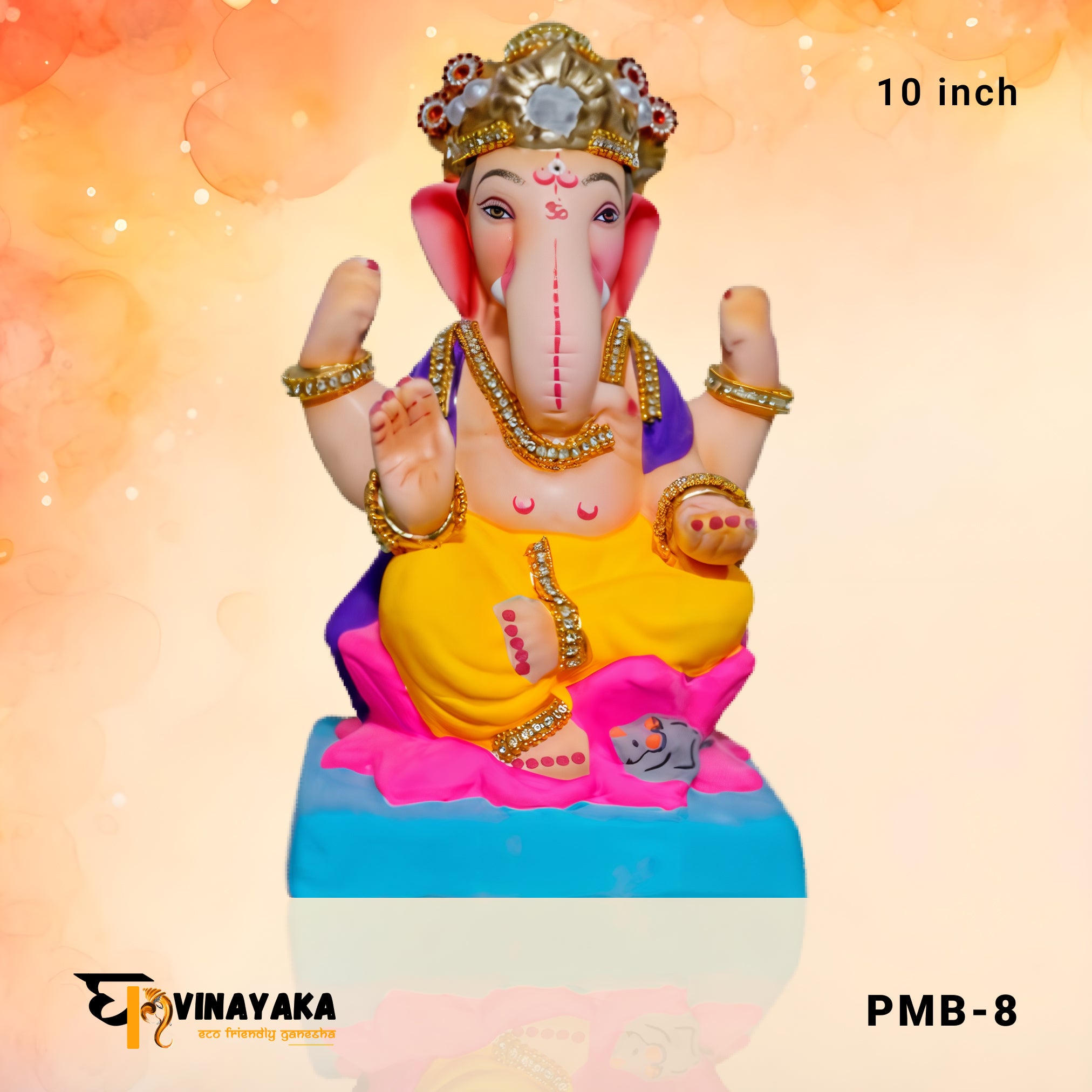 PM003 10 Inch (Eco-Friendly Ganapati)