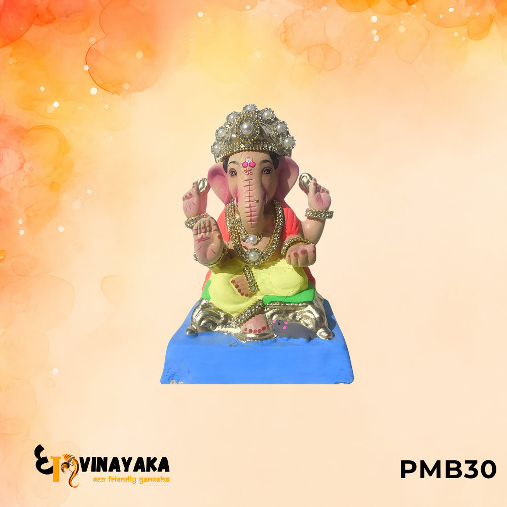 PMB30 - 8 Inch Eco Friendly Ganesha Idol