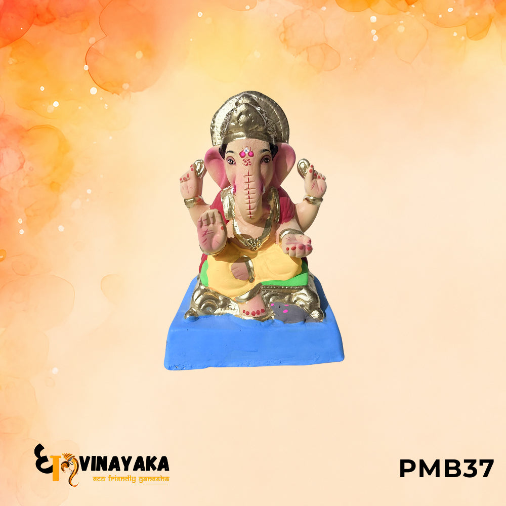 PMB37 - 8 Inch Eco Friendly Ganesha Idol