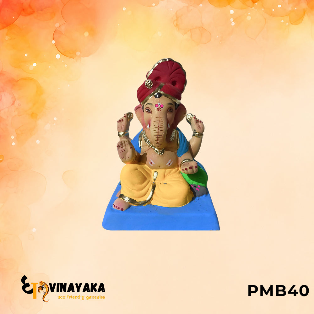 PMB40 - 8 Inch Eco Friendly Ganesha Idol