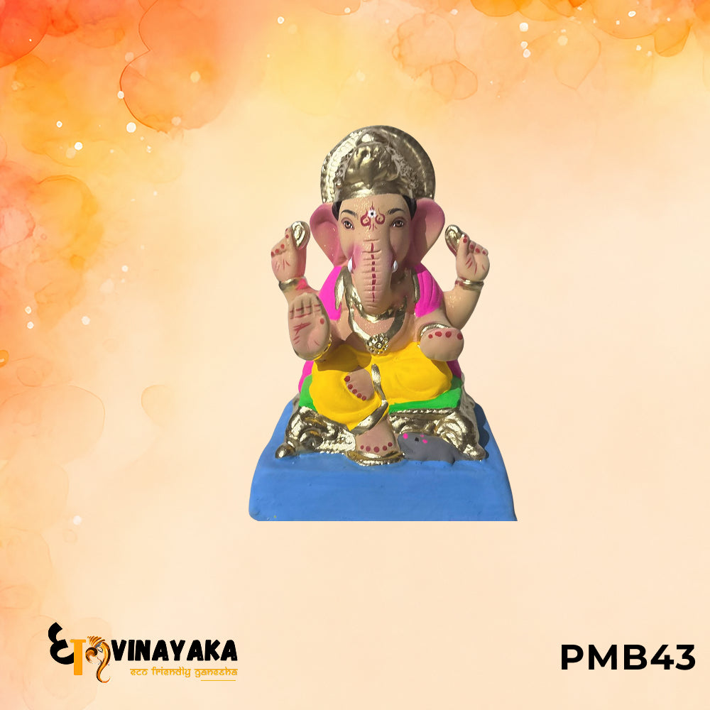 PMB43 - 8 Inch Eco Friendly Ganesha Idol
