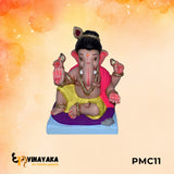 PMC11 - 10 Inch Eco Friendly Ganesha Idol