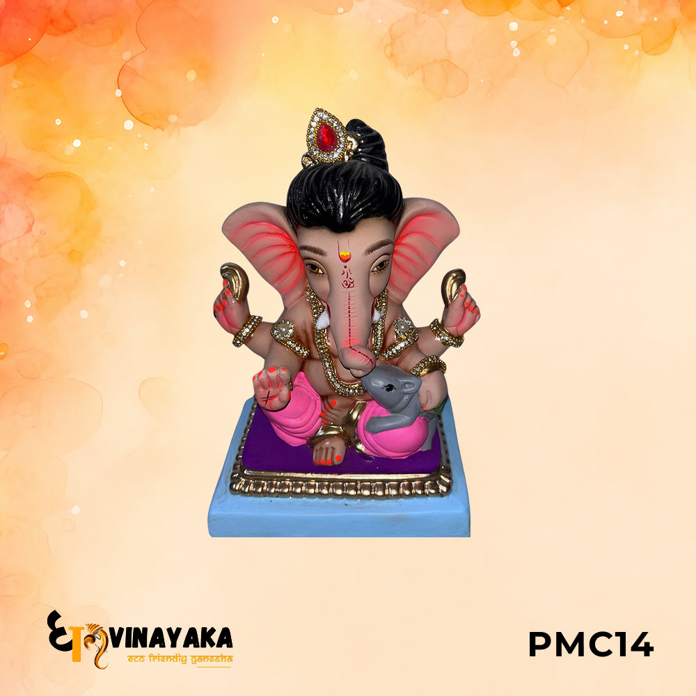 PMC14 - 10 Inch Eco Friendly Ganesha Idol