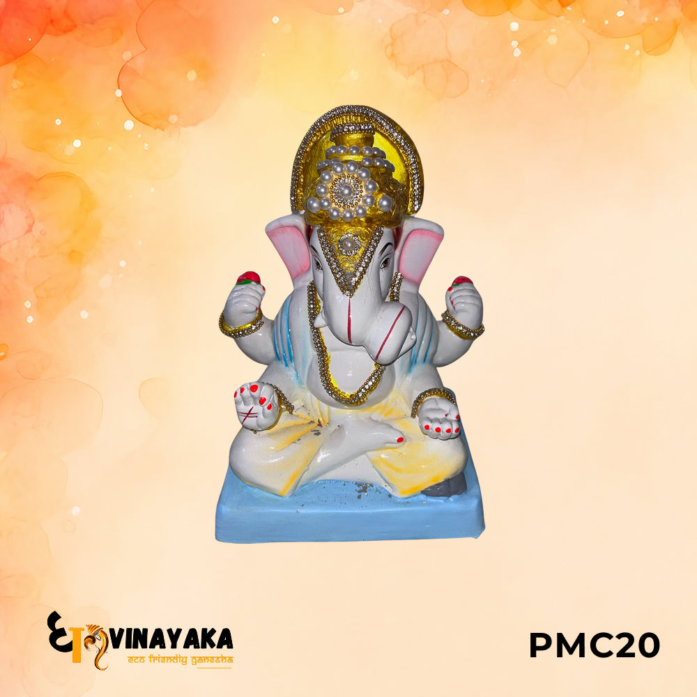 PMC20 - 10 Inch Eco Friendly Ganesha Idol