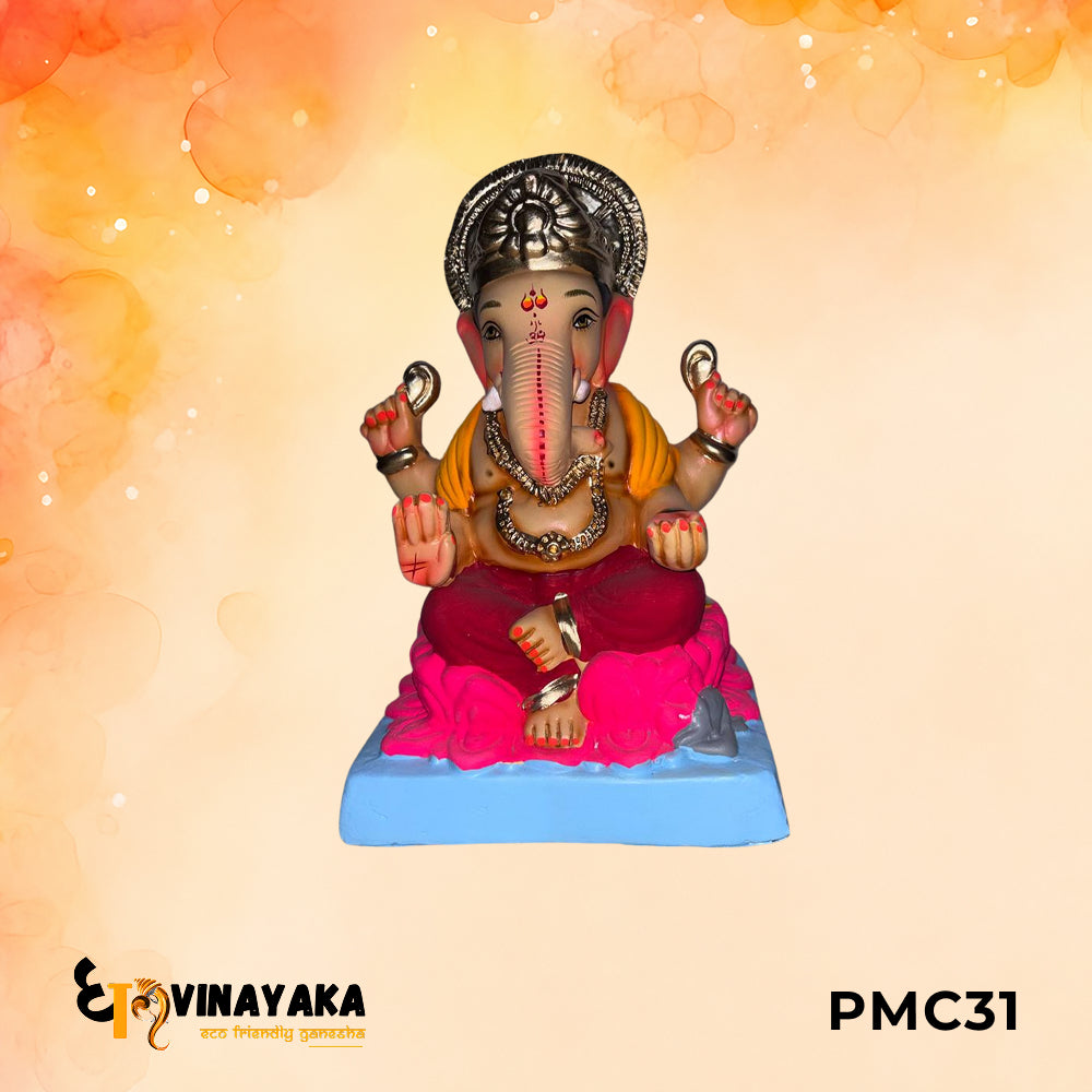PMC31 - 10 Inch Eco Friendly Ganesha Idol