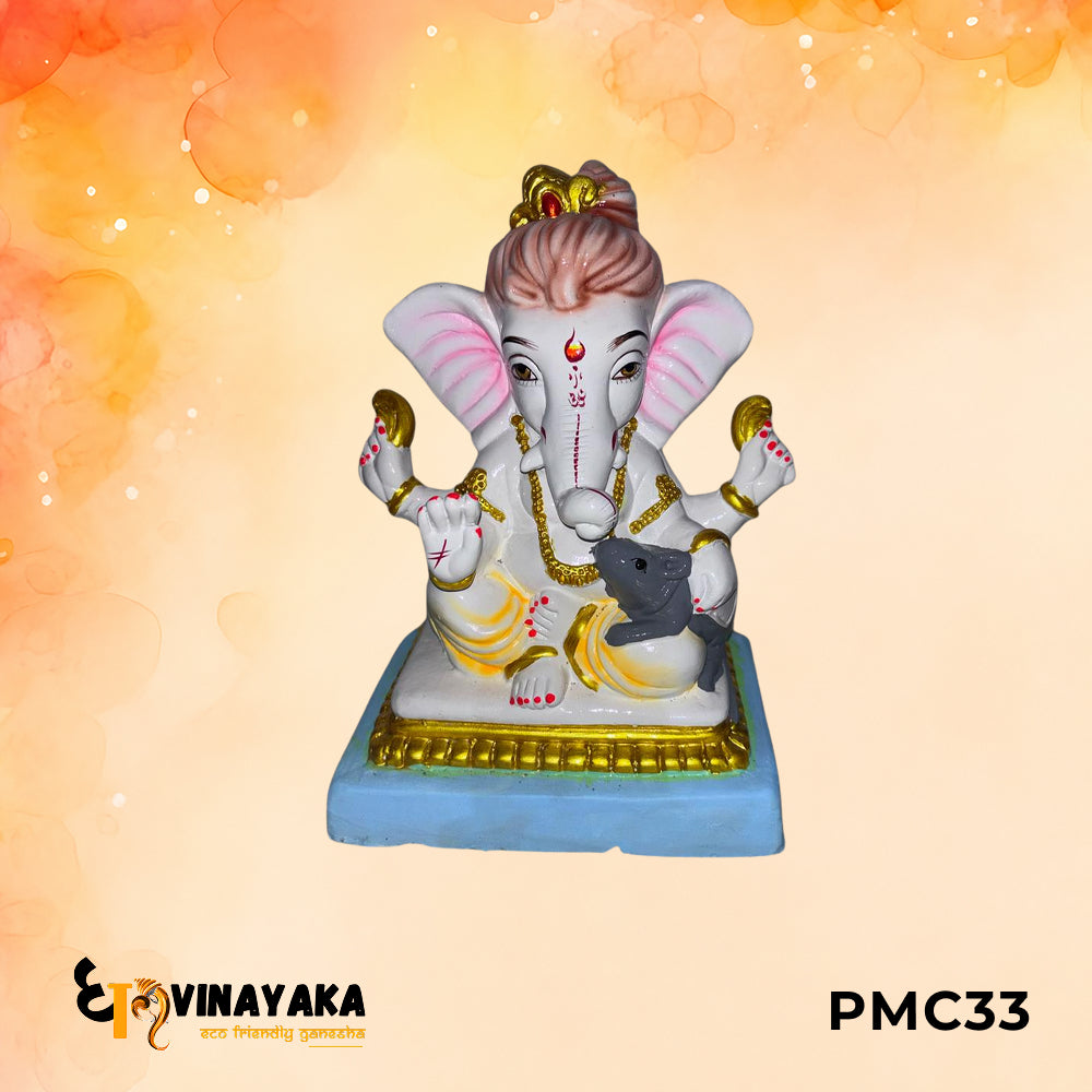 PMC33 - 10 Inch Eco Friendly Ganesha Idol