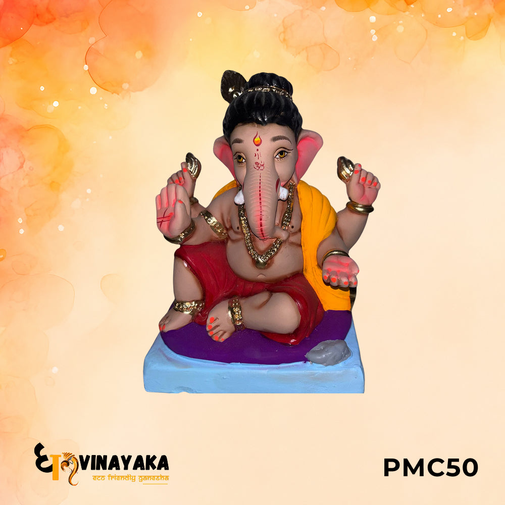 PMC50 - 10 Inch Eco Friendly Ganesha Idol