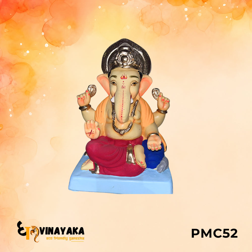 PMC52 - 10 Inch Eco Friendly Ganesha Idol