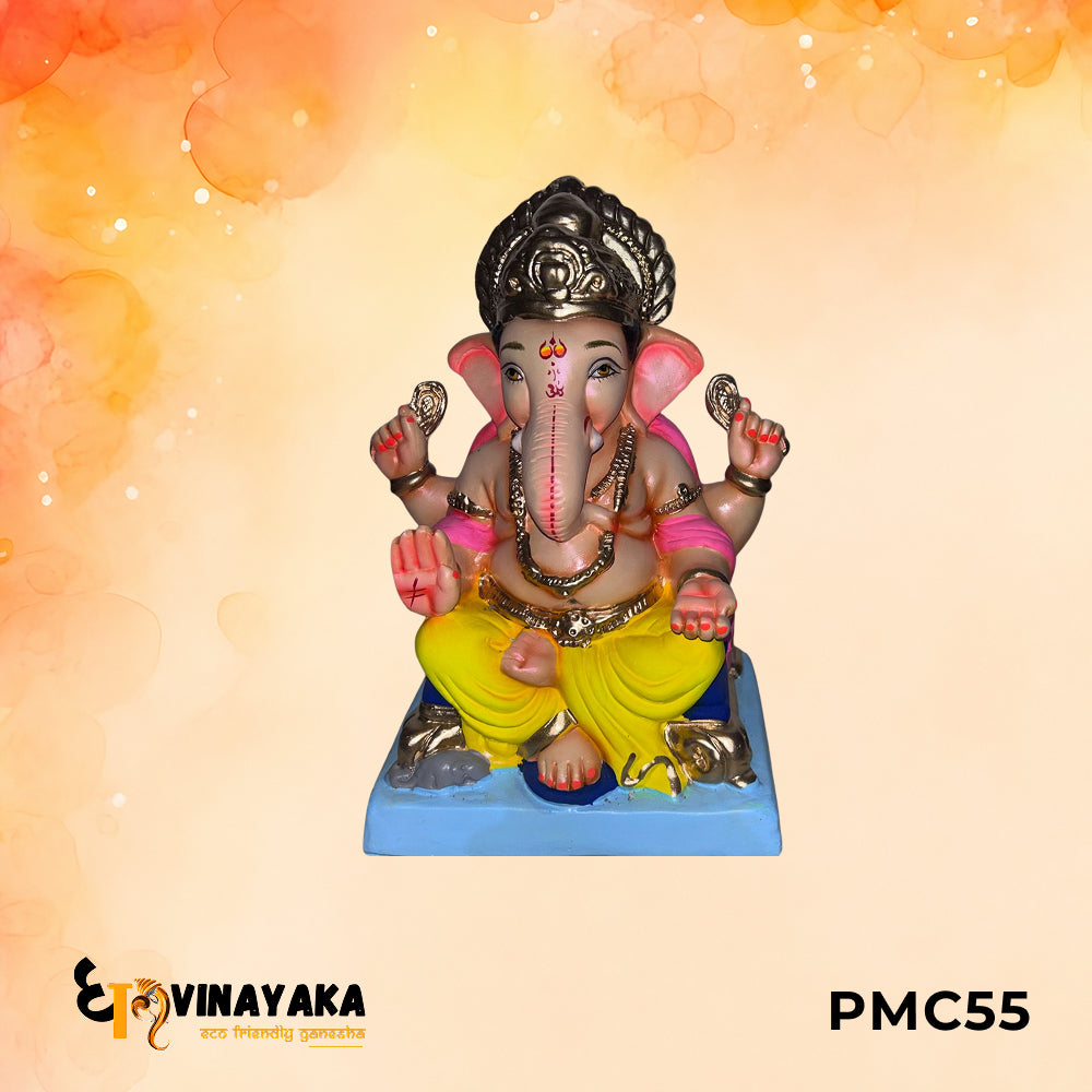 PMC55 - 10 Inch Eco Friendly Ganesha Idol