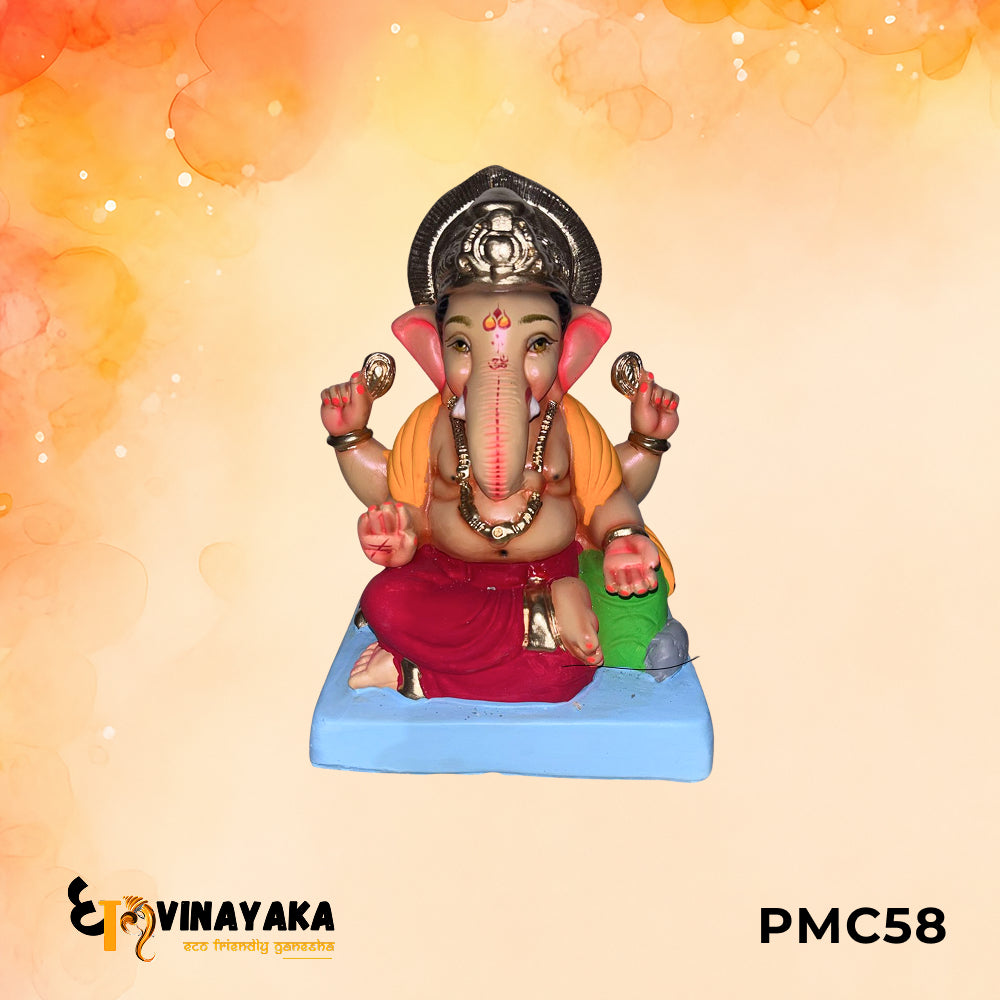 PMC58 - 10 Inch Eco Friendly Ganesha Idol