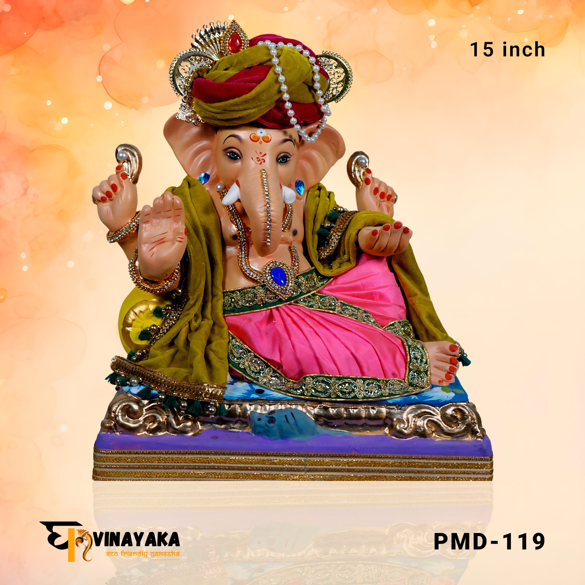 PM031-2 15-Inch (Eco friendly Ganesha)