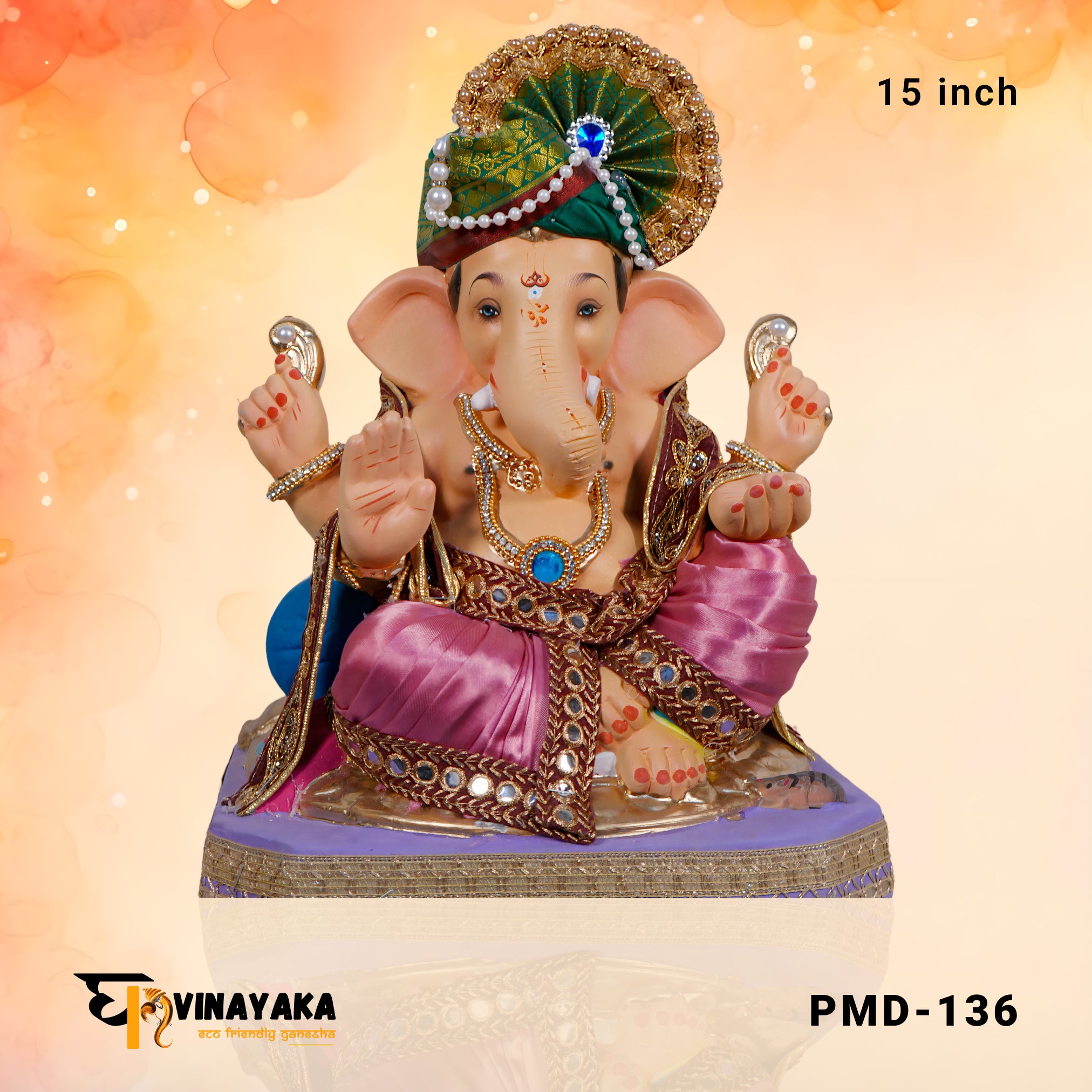 PM037 15-Inch (Eco friendly Ganpati)