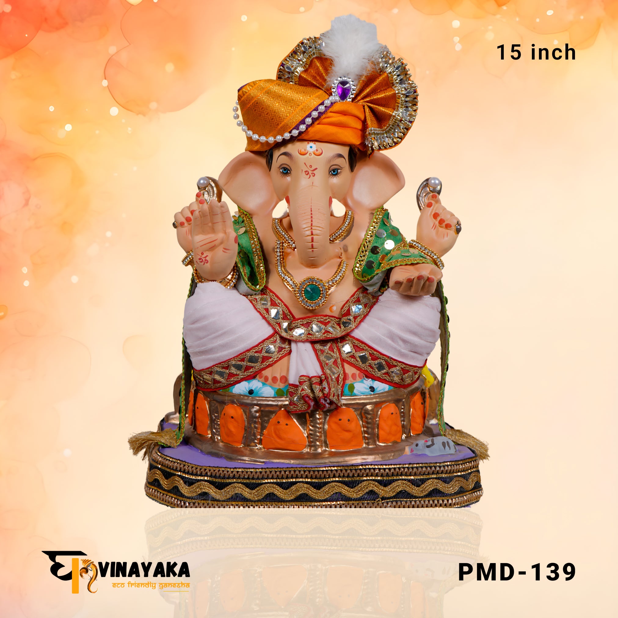 PM032-3 15-Inch (Eco friendly Ganesha)