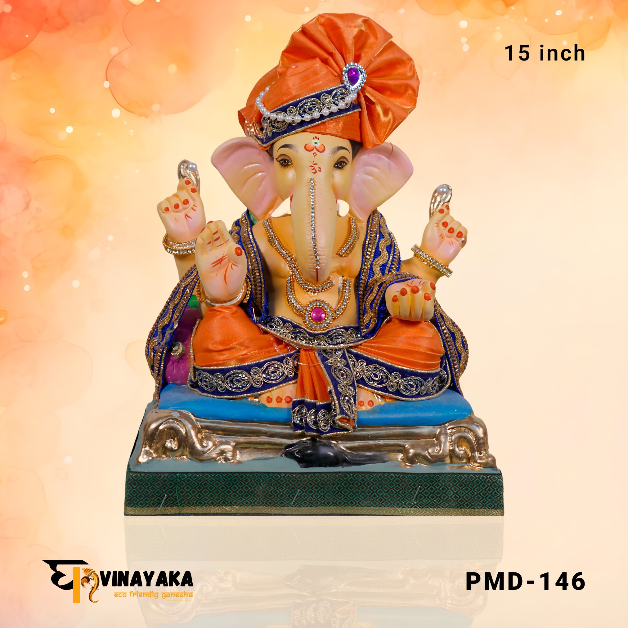 PM032-3 15-Inch (Eco friendly Ganesha)