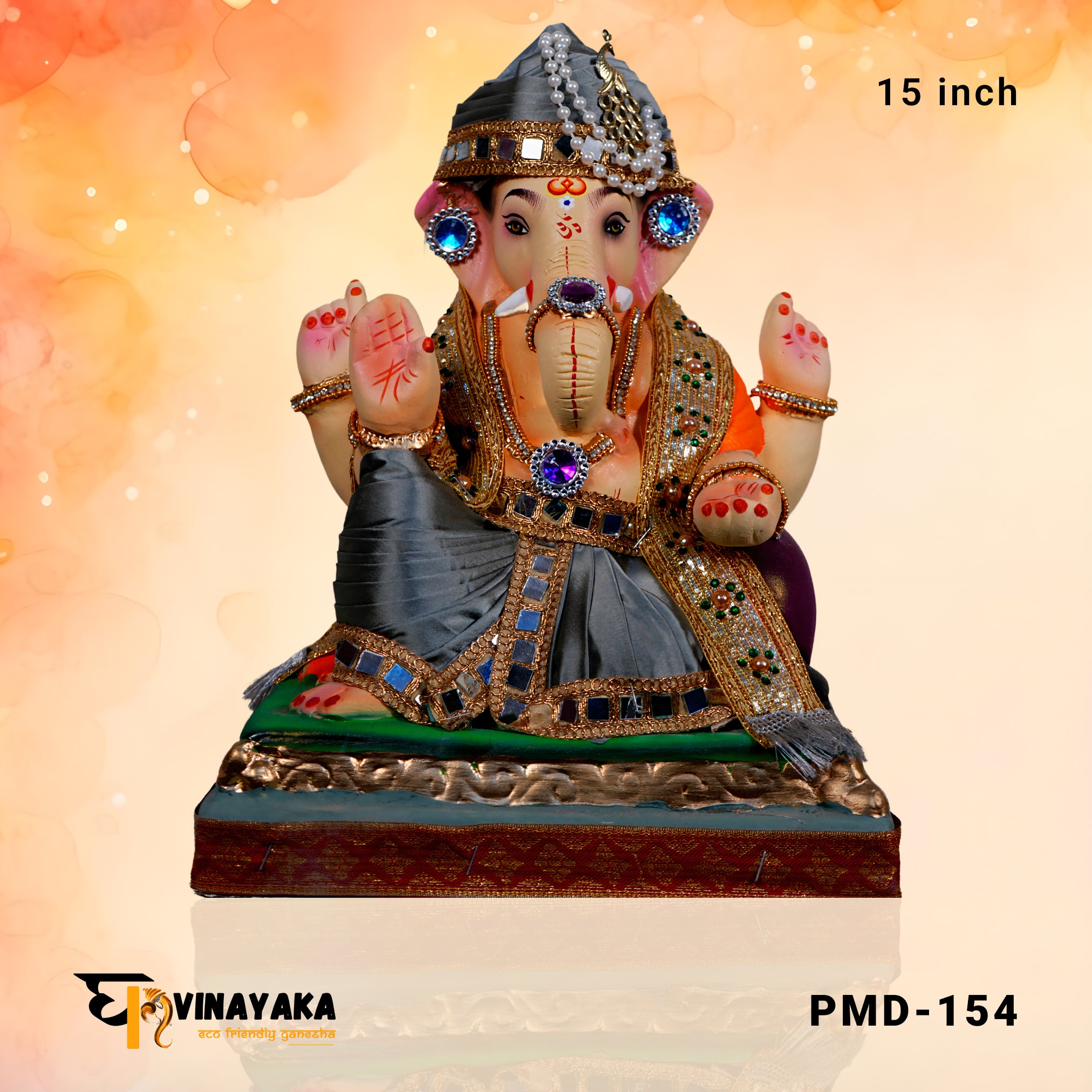 PM036-2 15-Inch (Eco friendly Ganpati)