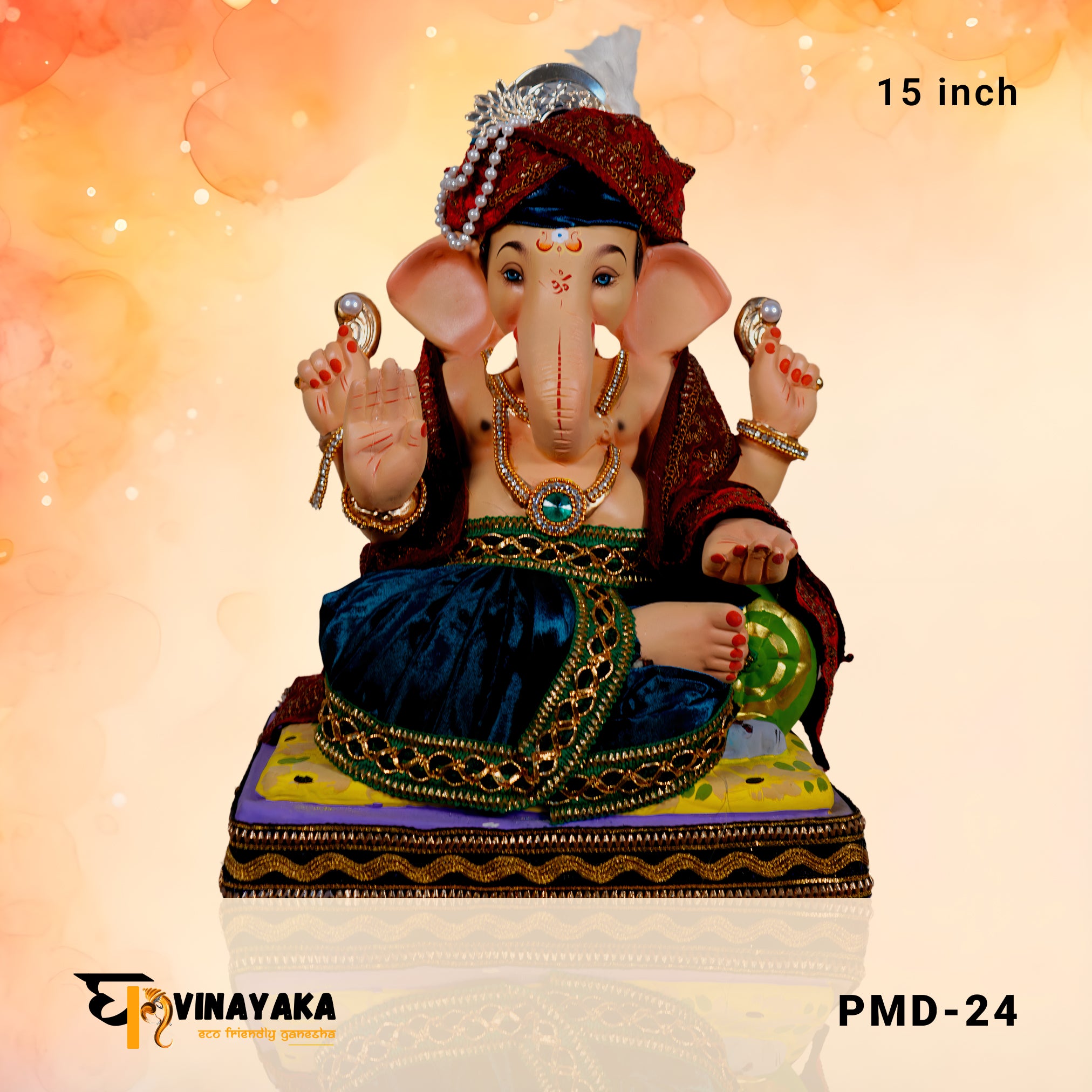 PM033-1 15-Inch (Eco friendly Ganpati)