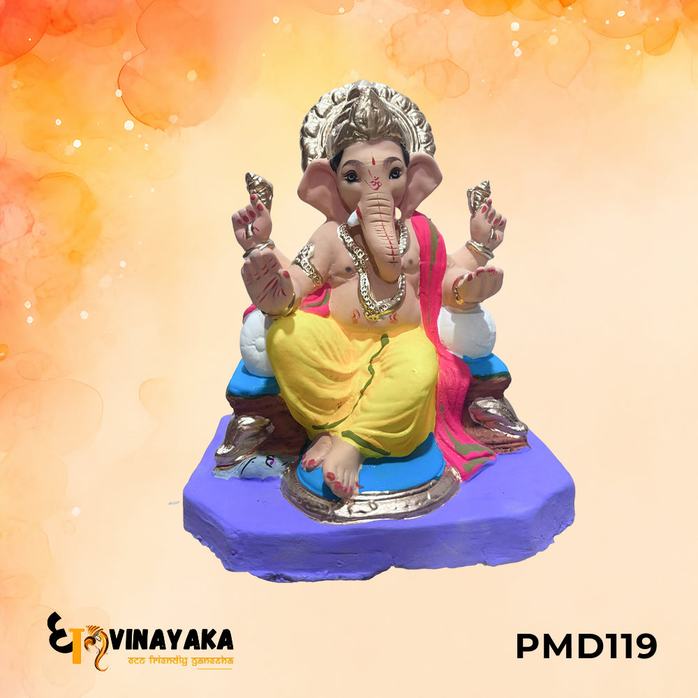 PMD119 - 12 Inch Eco Friendly Ganesha Idol