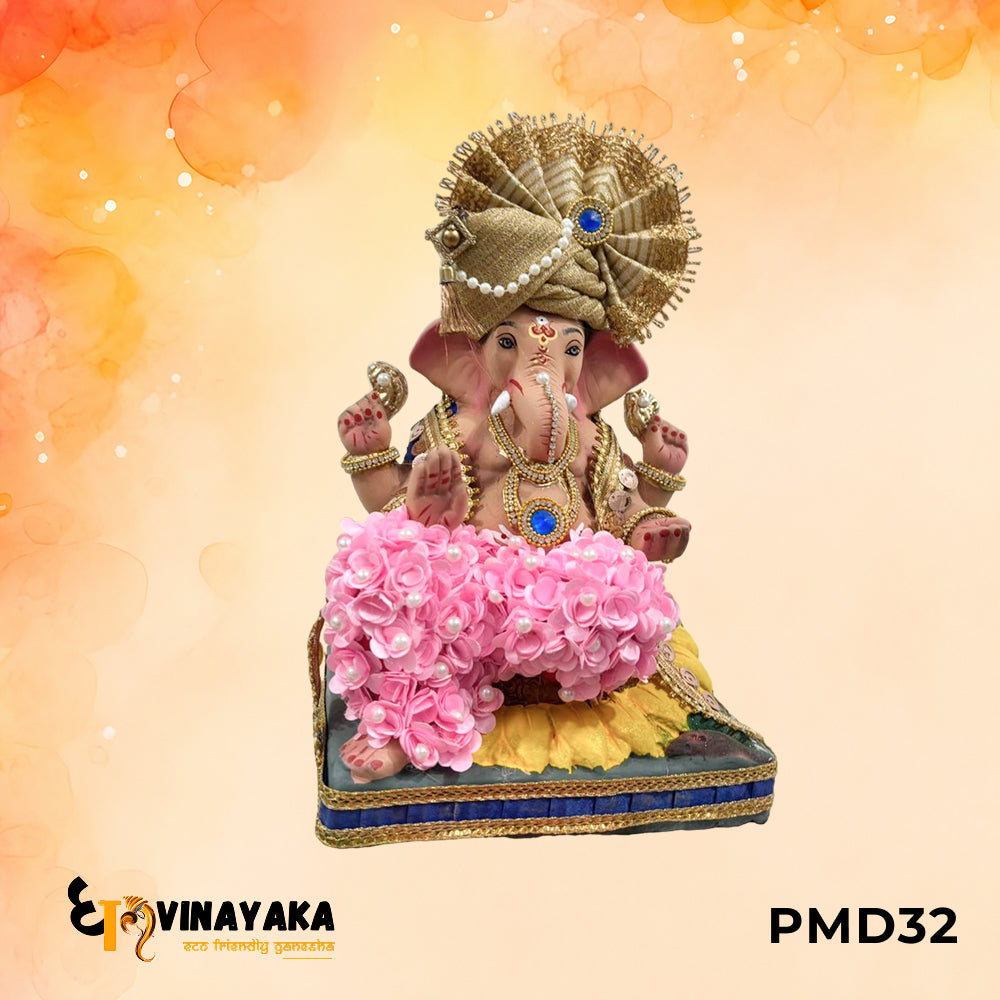 PMD32 - 12 Inch Eco Friendly Ganesha Idol