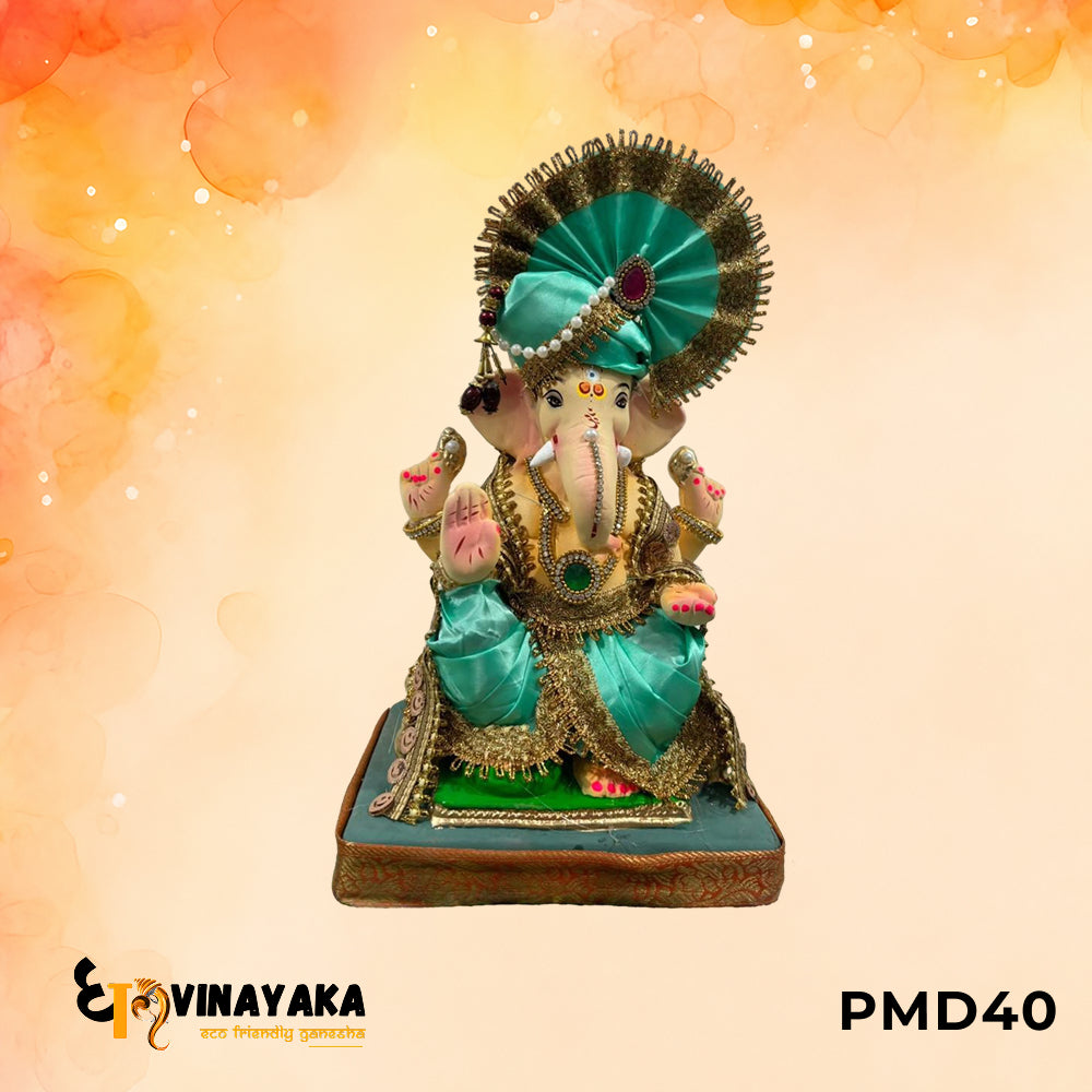 PMD40 - 12 Inch Eco Friendly Ganesha Idol